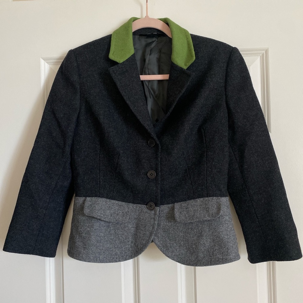Paul Smith blazer green grey and black